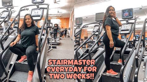 30 day stairmaster results pictures|I Did The StairMaster Everyday For TWO Weeks!! .